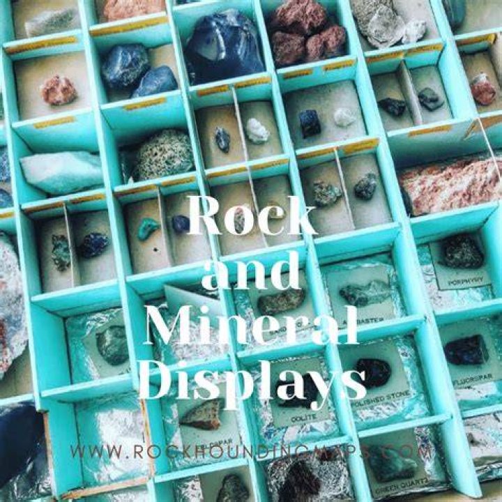 How do you display mineral specimens