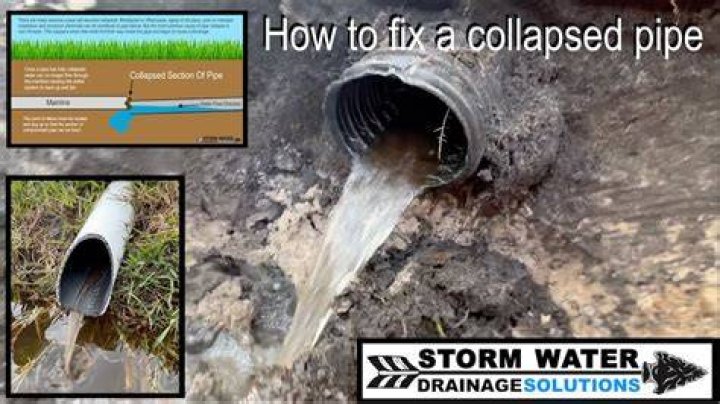 How do you fix a collapsed pool wall