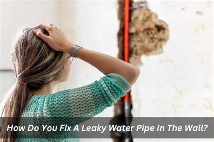 How do you fix a leaky plumbing pipe
