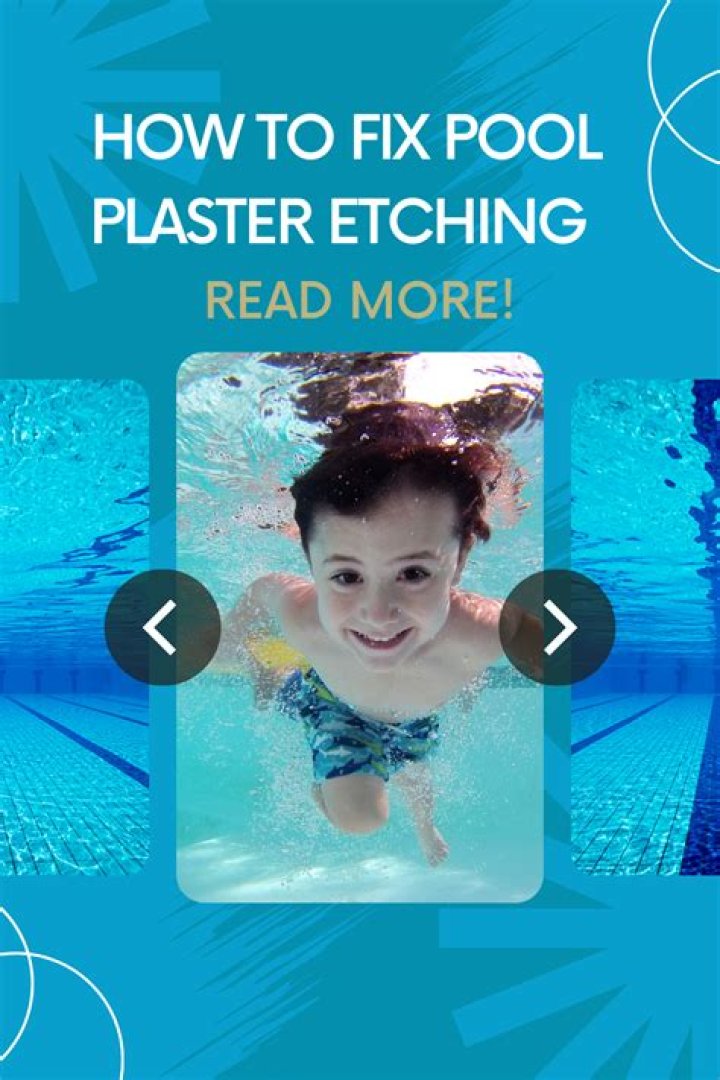 How do you fix plaster chips in pool