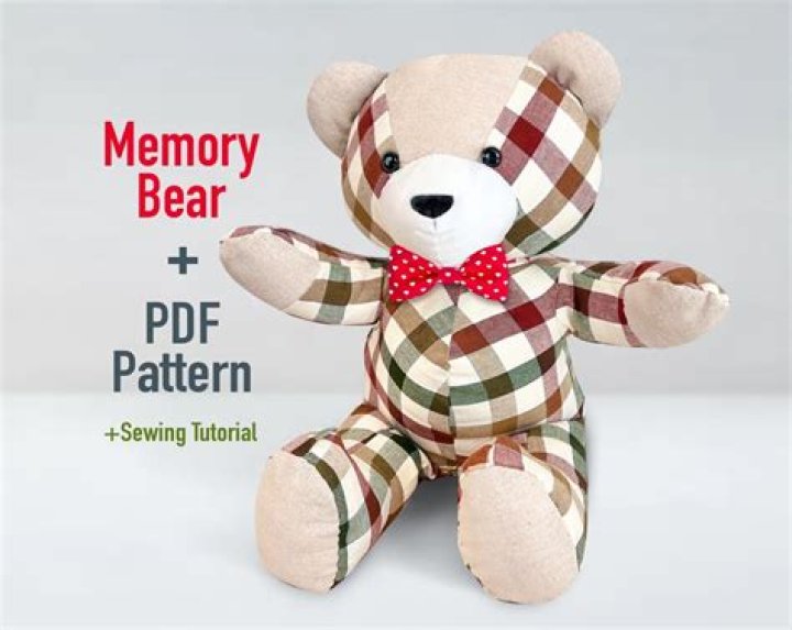 How do you hand stitch a memory bear