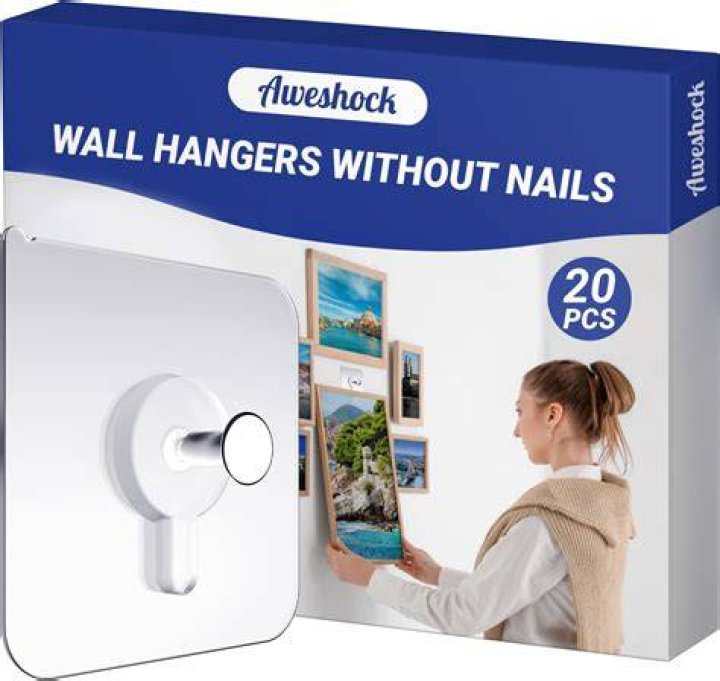 How do you hang a wall without studs