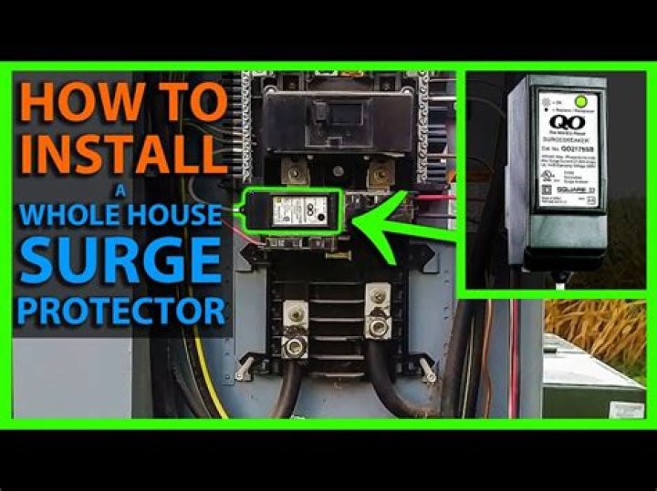 How do you install a surge protector