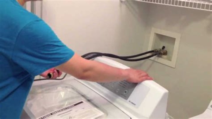 How do you install a washing machine