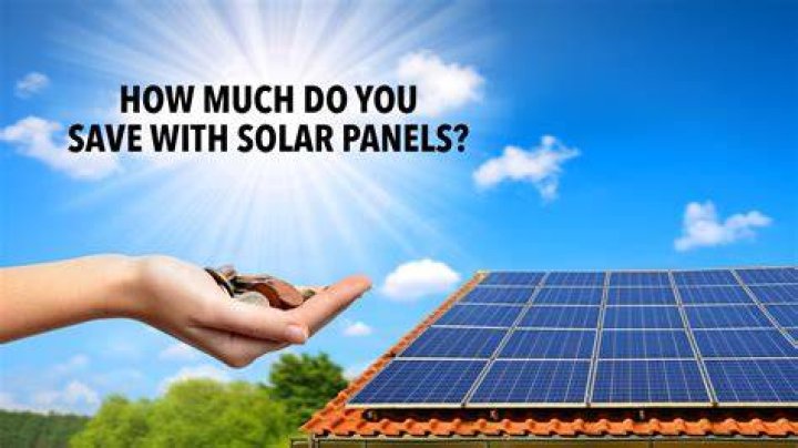 How much do you save with solar panels