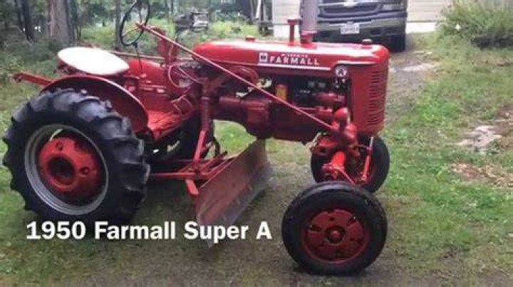 How much does a Farmall Super A weight