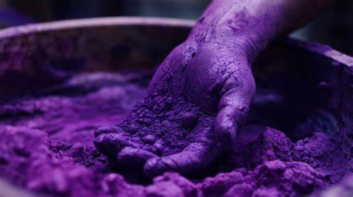 When did purple dye become cheap